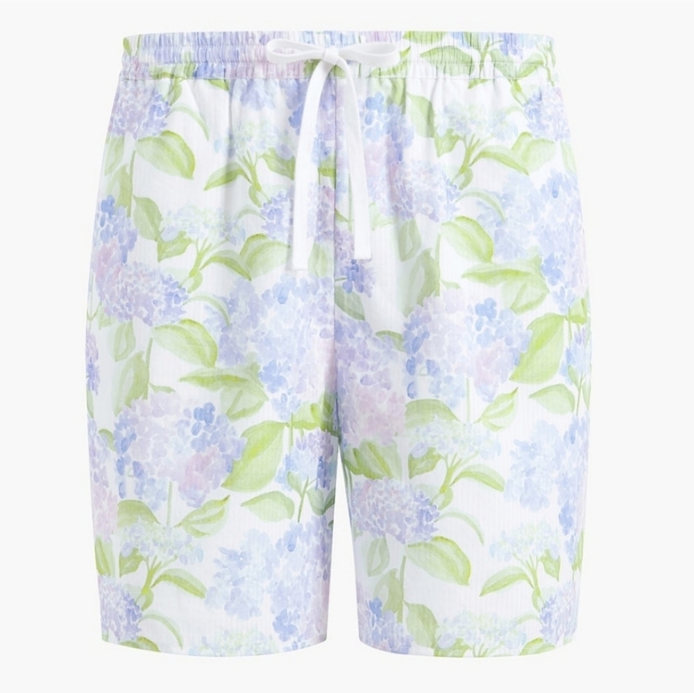 Hill House All Gender Leo Shorts Blue Hydrangea Cotton Large NWT - Picture 6 of 6